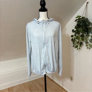 Athleta Light Blue Utility Lightweight Jacket Size Small